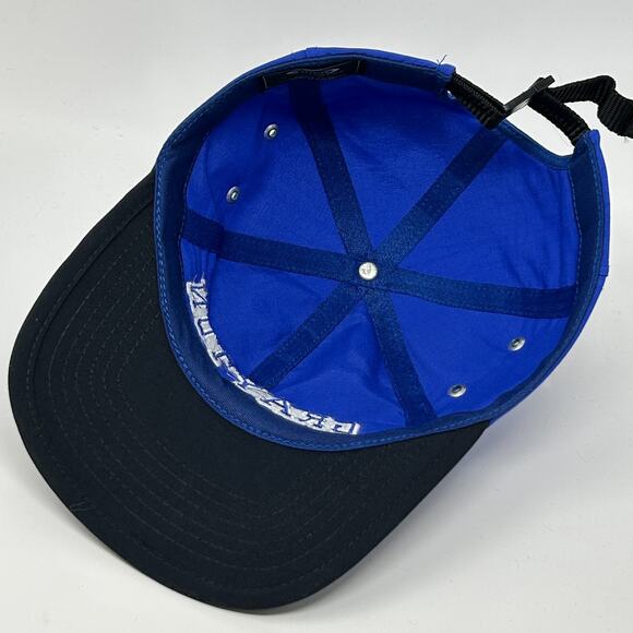 Grayton Dad Hat Cap Blue Unstructured Strapback 6 Panel Ouray Sportswear - Picture 4 of 9